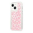 thumbnail image 2 of Mantto Case For iPhone 14 Plus Phone Case,Luxury Leopard Pattern Design Cases Soft Silicone Slim TPU Shockproof Protective Bumper Cover for Women Men For iPhone 14 Plus, Pink, 2 of 8