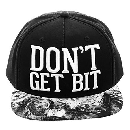 Baseball Cap - The Walking Dead - Don't Get Bit Snapback Hat sb2wb7wad