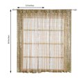 thumbnail image 5 of Efavormart 2 Panels Champagne Glitzy Sequin Room Darkening Window Treatment Panel Drapes With Rod Pockets 52"Wx64"L, 5 of 10