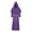 Purple, variant on Friar Medieval Hooded Monk Robe for Men Renaissance Priest Costume Cosplay Halloween Wizard Cloak