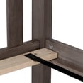 thumbnail image 6 of Max & Lily Queen Bed Frame, Solid Wood Platform Bed with Slatted Headboard for Kids, 6 of 11