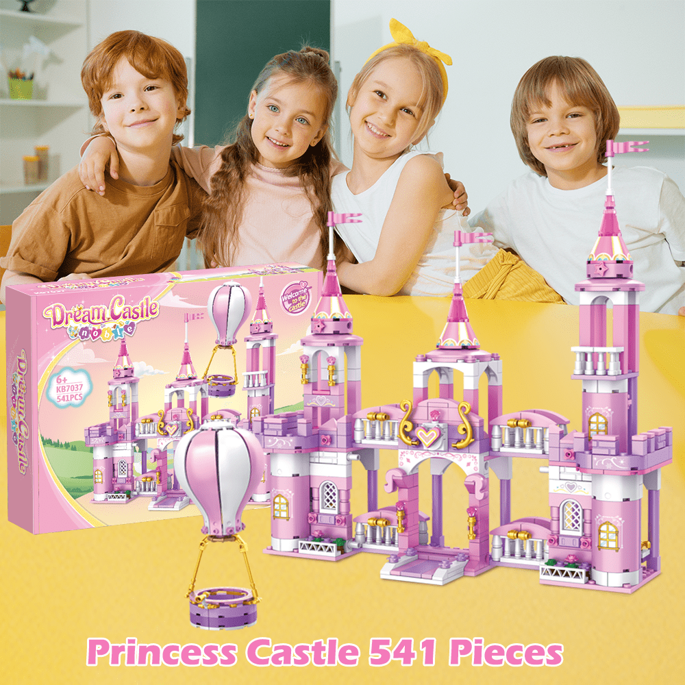 PUSITI Princess Castle Building Blocks Set Toys for girls 541 Pieces