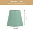 thumbnail image 3 of Small Lampshade E14 Socket Retro Style Lamp Shade Cloth Vintage Lamp Shade, 3 of 6