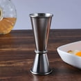 thumbnail image 6 of Dual Shot Measure Cup Stainless Steel Measure Jigger Cocktail Mug Drinking Spirit Barware Kitchen Gadgets Bar Tools, 6 of 10