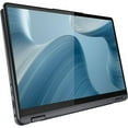 thumbnail image 5 of Lenovo IdeaPad Flex 5 2-in-1 Laptop, 14 inch WUXGA Multi-Touch Display, Intel Core i3-1215U, 8GB RAM, 1TB SSD, Fingerprint Reader, Backlit KB, Windows 11 Home, Storm Grey with Accessories, 5 of 7