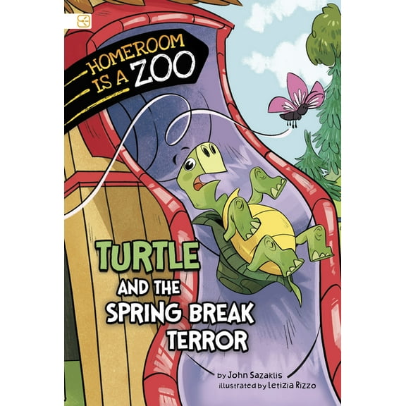 Homeroom Is a Zoo Turtle and the Spring Break Terror, (Paperback)