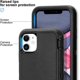 thumbnail image 3 of Funda para iPhone 11, resistente, de alto impacto, resistente, a prueba de golpes, de goma híbrida, resistente, duradera, cubierta protectora de cuerpo completo de 3 capas para iPhone 11 de 6,1 p, 3 of 5