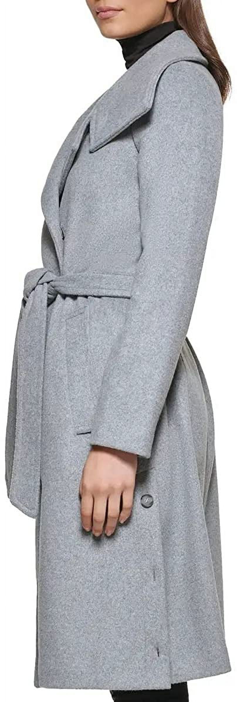 Buy Forever New Grey Charlotte Wrap Coat from Next Luxembourg