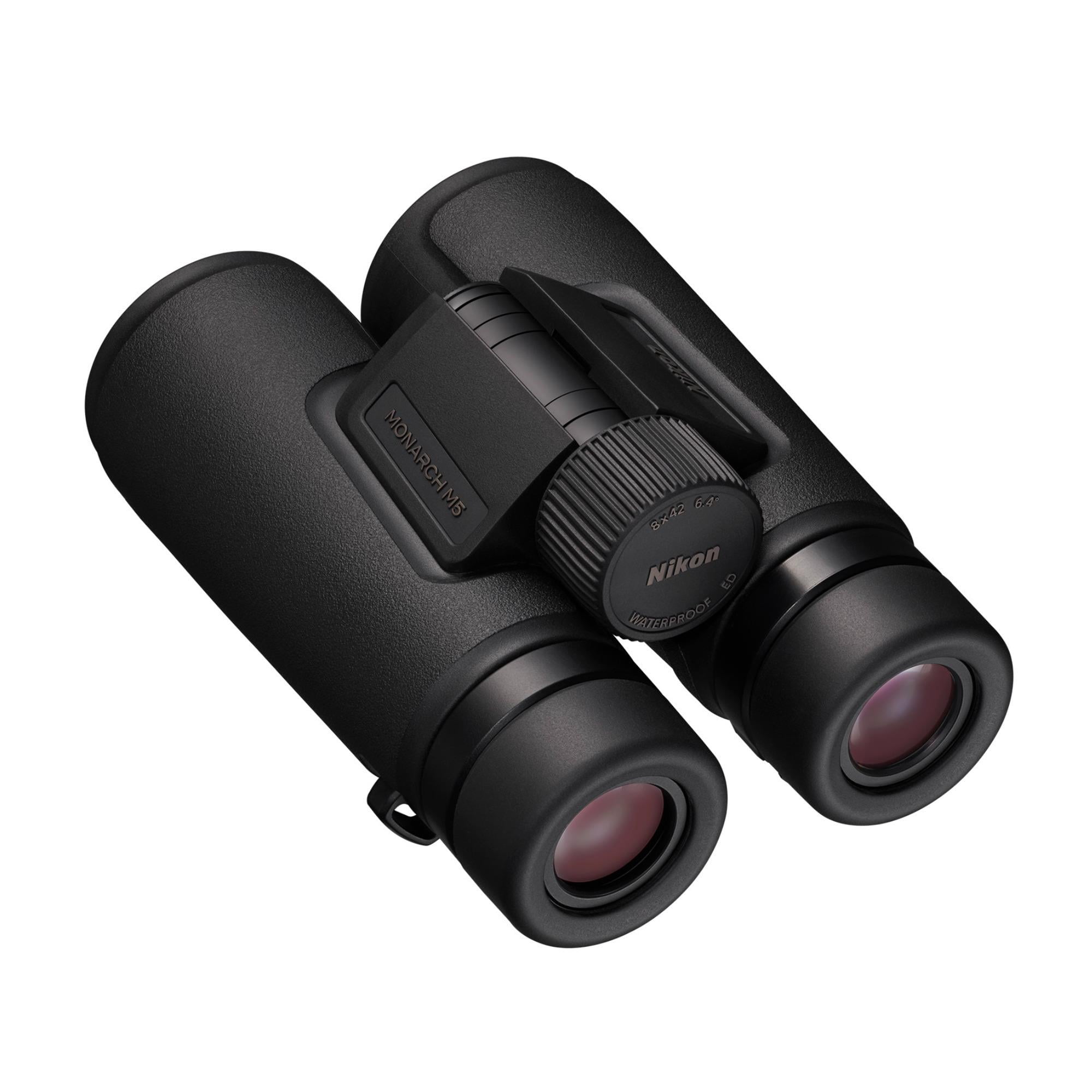 Nikon M5 8 x 42 Roof Prism Binoculars, Black