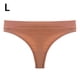 thumbnail image 1 of Qarigey Ropa interior de algodón para mujer Transpirable Absorbe la humedad Elástico Color sólido Chica L Ropa interior rojo L, 1 of 6