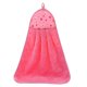 thumbnail image 1 of Matsuzay Suministros de baño de terciopelo Coral de 35x45cm, toalla de mano suave, paños de cocina absorbentes, tela colgante, accesorios para Baby Suministros de limpieza para el hogar Rosado Matsuzay HA003403-03, 1 of 1