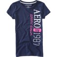 thumbnail image 1 of Aeropostale Womens Aero Athletic Division #87 Graphic T-Shirt, Azul, X-Small, 1 of 1