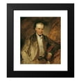 thumbnail image 2 of August von Pettenkofen 12x14 Black Modern Framed Museum Art Print Titled - The Father of the Painter Georg Raab (1847), 2 of 5