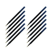 pilot frixion gel ink refill, extra fine, 0.5mm, blue-black, pack of 12