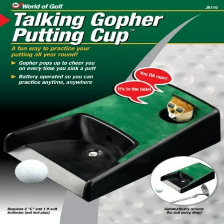 Golf Lover Gift - Golf Gifts and Gallery Gopher Putting Cup