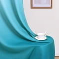 thumbnail image 6 of Alishomtll Teal Blackout Curtains Grommet Room Darkening Window Drapes for Living Room Bedroom ,2 Panels of 52" W x 63" L, 6 of 9