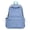 Blue, variant on Floral Pattern Bookbag 16.93 Inch Nylon Y2K Design Multi-pocket for Daily Commute Travel (Green)