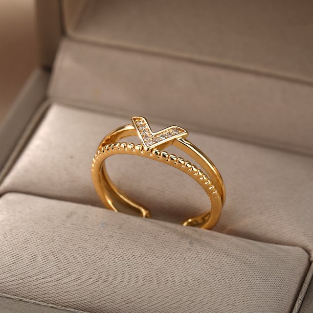 Anillos de serpiente para mujer, anillo chapado en oro de acero inoxidable ajustable con apertura, joyería estética Vintage gótica para hombre, anillos para mujer Tan Jianjun unisex
