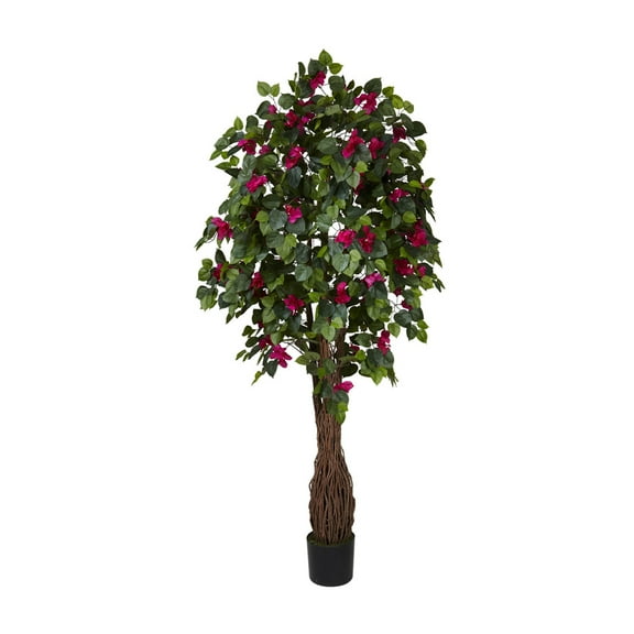 Nearly Natural 6' Multi Vine Bougainvillea Artificial Tree