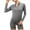 Gray, variant on ShiShine Women's Shirts Long Sleeve 1/4 Zip Sun Protection Quick Dry Workout Elasticity Hiking Athletic Shirts
