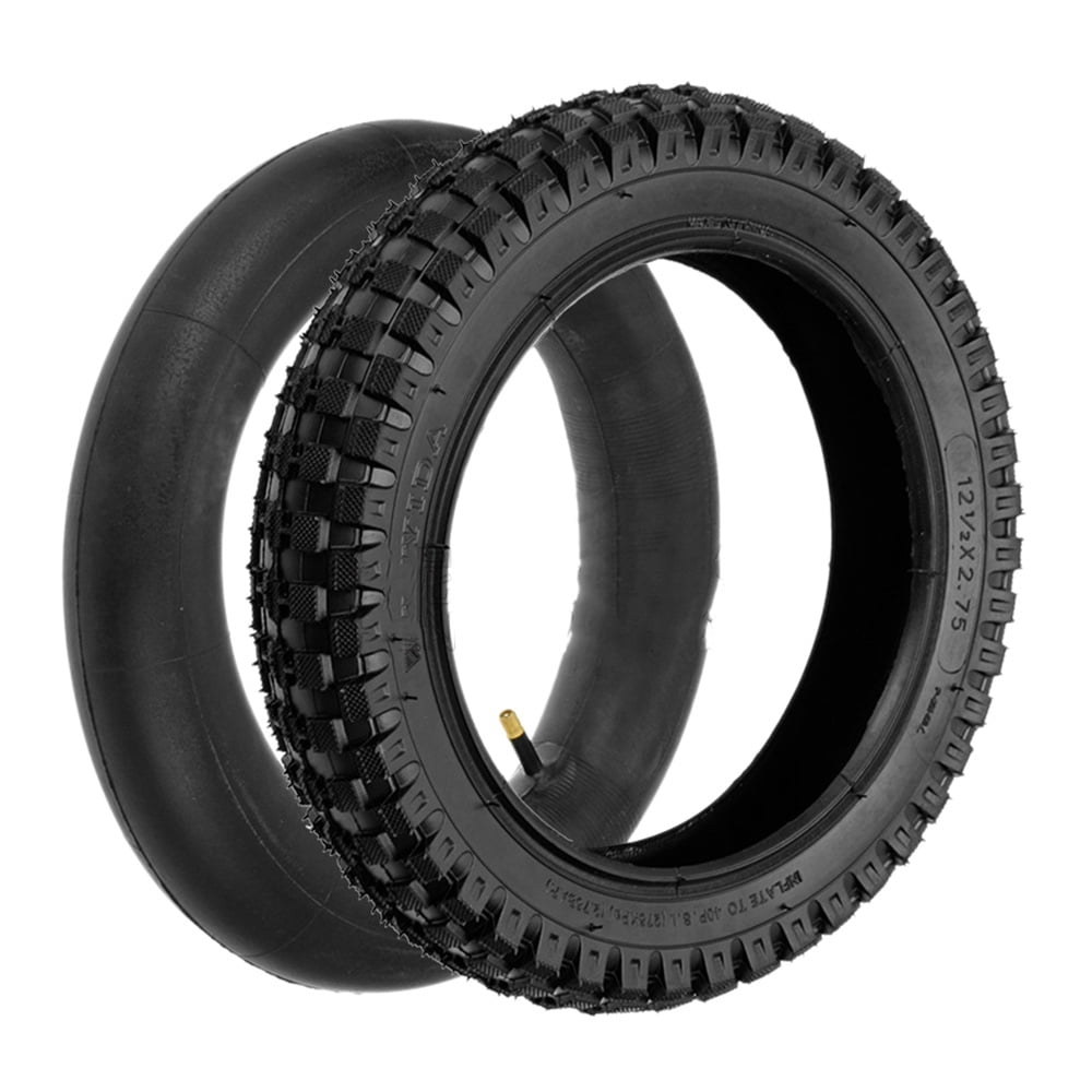 Replacement 12-1/2x2-1/4 Inch Outer Tire Inner Tube For Electric Scooter 