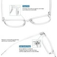 thumbnail image 6 of Blue Light Blocking Glasses, Anti Eye Strain Headache (Sleep Better),Computer Glasses UV400 Transparent Lens, 6 of 6