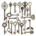 thumbnail image 2 of 20pcs Flor Lvero Colgante Portador Cadena Cadenas Colres Bronce Sunnimix Encantos de bronce vintage, 2 of 8