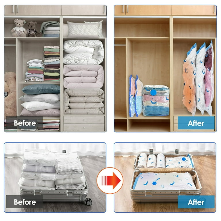 Closet vacuum storage bags sale