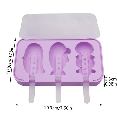 

Jmntiy Ice Cream Mold With Lid Popsicle Mold Silicone Ice Cream Mold Clearance