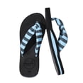 thumbnail image 2 of Arch Support Flip Flops for Women, Orthotic Thong Sandals with Yoga Mat Cushion and Contoured Midsole, Slip On Summer Beach Walking Sandals, Lightweight Indoor Outdoor Blue 38, 2 of 5