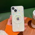 thumbnail image 7 of Love Heart  Clear Aesthetic Bling [Compatible with MagSafe Wireless Charging] Case for Women Girls Compatible with iPhone Case (iPhone 11 Pro Max), 7 of 7