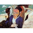 thumbnail image 2 of Gauguin, Paul 18x14 Gold Ornate Wood Framed with Double Matting Museum Art Print Titled - Nirvana, 2 of 4