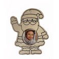 thumbnail image 3 of Holiday Time 5.9-Inch DIY Santa Photo Frame Ornaments with Markers, 2 Count, 3 of 6