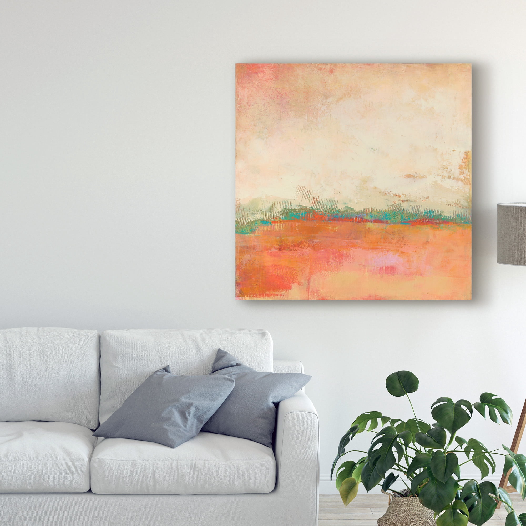 Trademark Fine Art 'Apricity I' Canvas Art by Sue Jachimiec