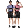 thumbnail image 3 of Disfraces de Halloween 2024 M-XL Disfraz de Oktoberfest para hombre Camisa a cuadros para fiesta de Oktoberfest alemana Mono para hombre Disfraz de actuación, 3 of 5
