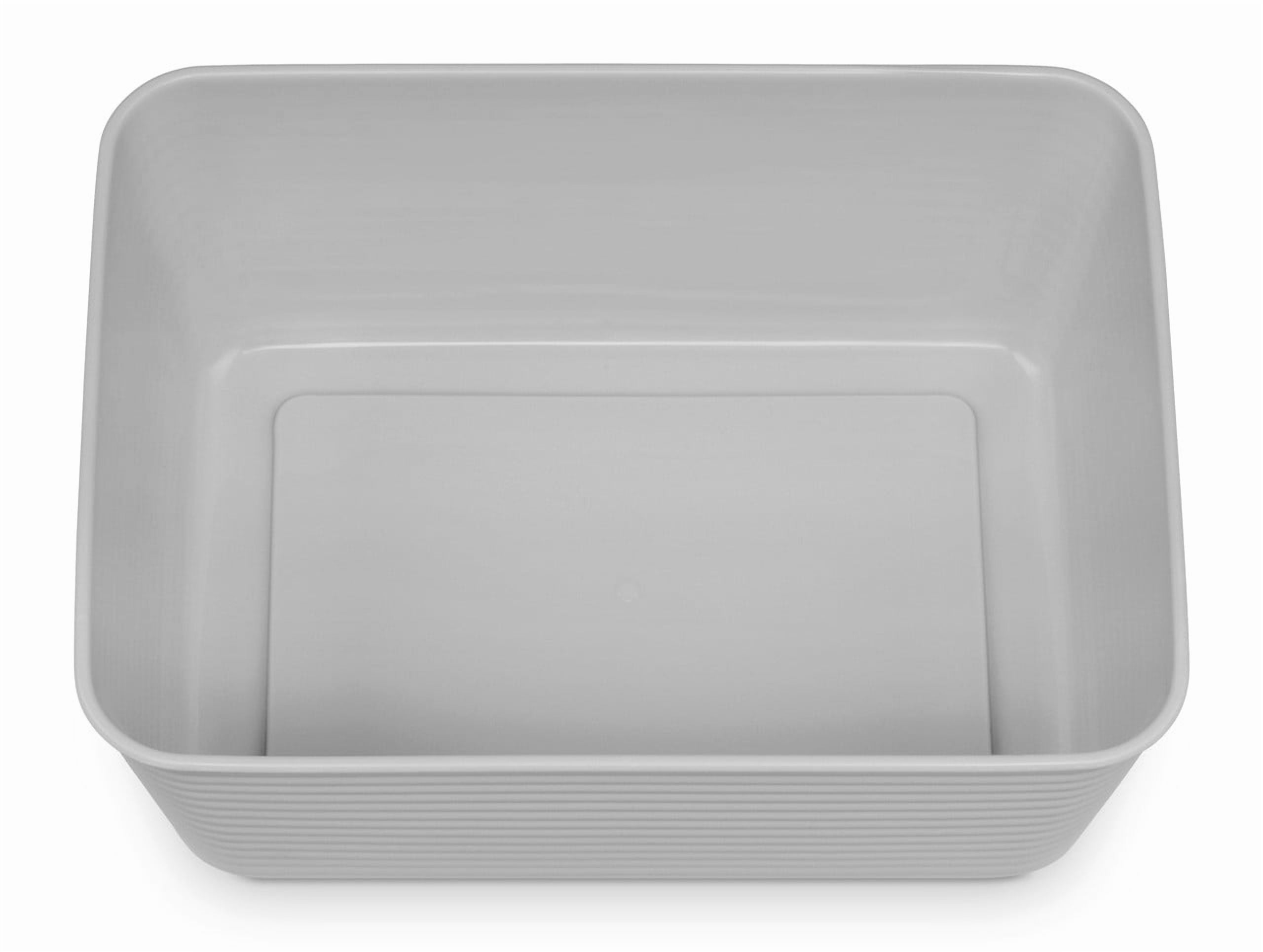 Whitmor Medium Alloy Storage Trays 8 Pack