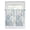 Light Blue Teal, variant on Sage Green Grey Coastal Half Window Curtain 36 Inches Long, Summer Beach Coral Shell Ocean Window Treatment Curtain Drapes, Small Tier Curtains for Bathroom Over Sink, 27.5"x36", 2 Panels