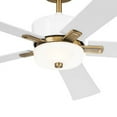 thumbnail image 4 of Kichler Lighting - Icon - 5 Blade Ceiling Fan with Light Kit In Art Deco, 4 of 10