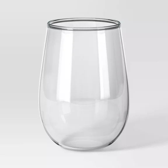 15oz Stemless Hutton Wine Glass -