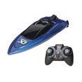 thumbnail image 1 of Barco RC de 2,4 GHz, luces LED de alta velocidad, juguetes eléctricos impermeables para barcos (azul), 1 of 7