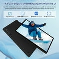 thumbnail image 2 of AEEZO 11.5 Inch Tablet with 30GB RAM 128GM, 8400mAh Battery, Dual Camera, 2K FHD Display, 6G WiFi, Black, 2 of 7