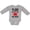 AC-Heather Grey, variant on Inktastic Mimi and Pappy Love Me Gift Boys or Girls Long Sleeve Baby Bodysuit