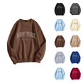 thumbnail image 1 of Chandail en Molleton pour Femmes New York 2026 Automne Hiver Décontracté Manches Longues Col Rond Graphique Chandail, 1 of 6