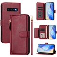 thumbnail image 3 of Funda para Samsung Galaxy S10 Plus Cartera de Mano con Cremallera y Correa Cruzada Desmontable, 3 of 5