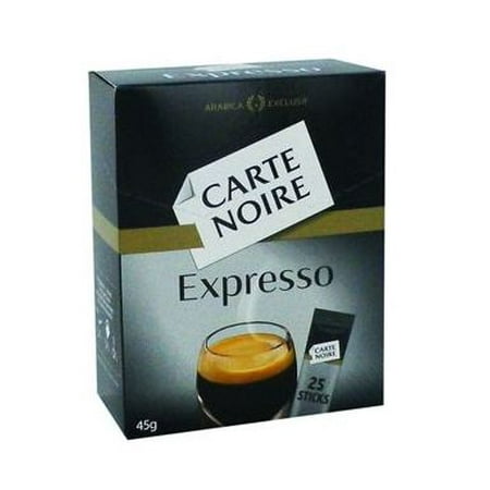  Carte  Noire  Instant Coffee  Espresso  from France 25 sticks 