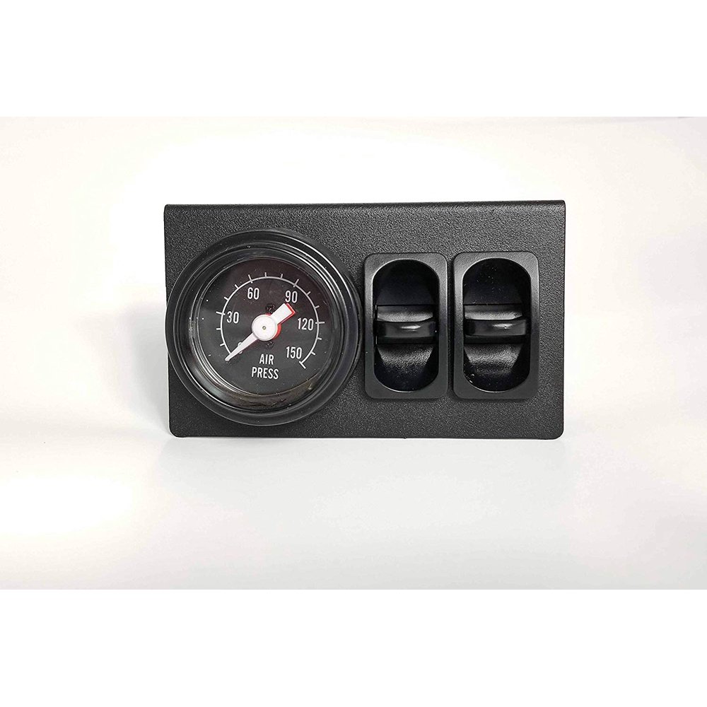 Universal Towing Assist Air Ride Suspension Control Panel 150 Psi Gauge