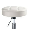 thumbnail image 4 of Taburete con ruedas Leopard redondo ajustable Work Medical, blanco, 4 of 6