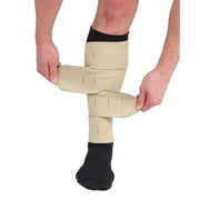 circaid juxtalite HD Lower Leg Compression Wrap (Moderate to Severe Edema), LG-FC (Full Calf), Short Beige