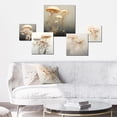 thumbnail image 2 of Designart "Wondrous Minimalist Jellyfish" Jellyfish Wall Art Set Of 5 - Beige Traditional Wall Living Room Decor Set, 2 of 6
