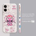 thumbnail image 3 of Case For OPPO RENO 8 7 9 6 7SE 5 4 4SE 4 3 4G 5G PRO PLUS Colour Simple Liquid Silicone Case Lilo And Stitch Angel Couple, 3 of 5
